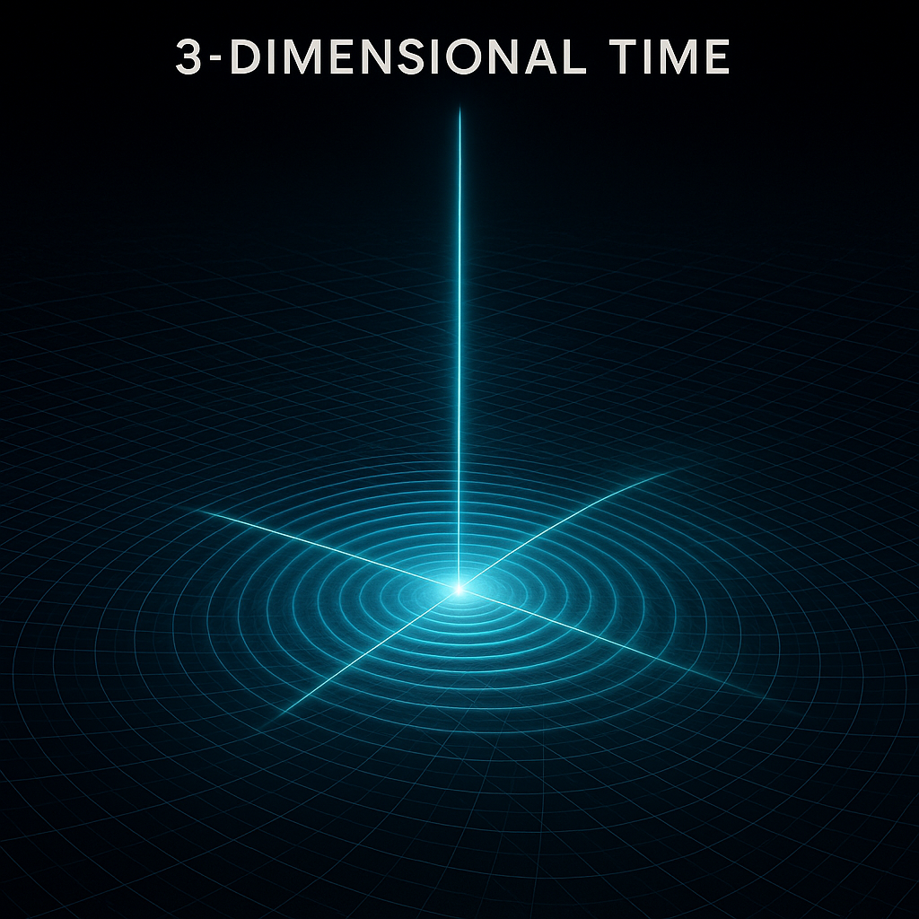 Reality as a Ripple: Rethinking Existence Through the Lens of 3D Time
