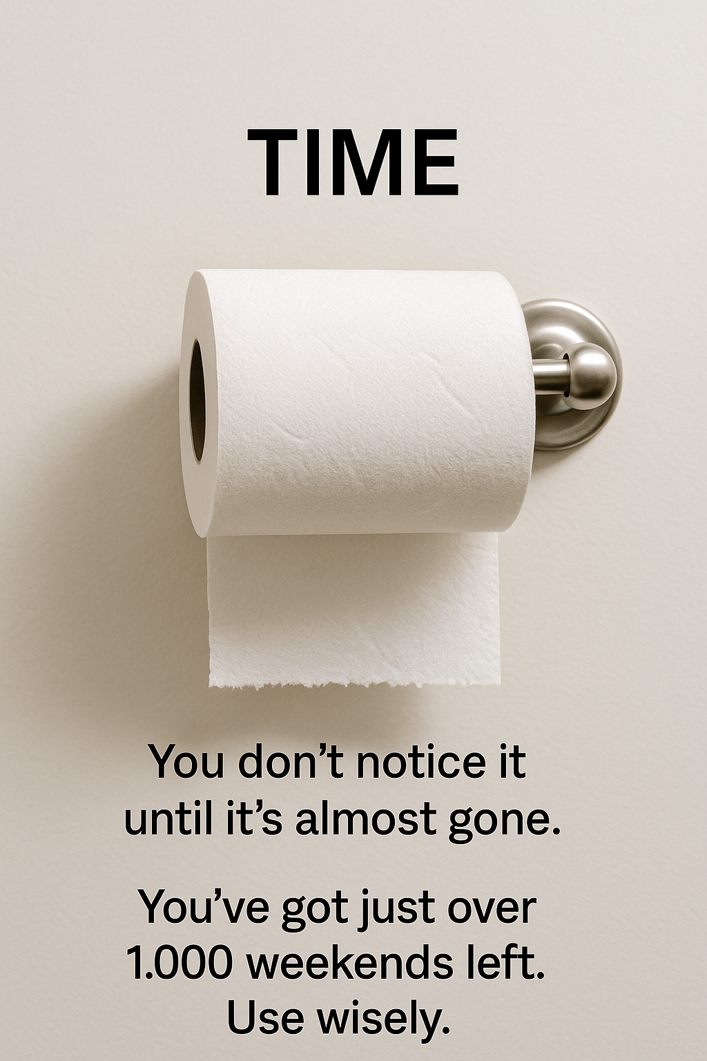 Just Over 1000 Saturdays Left: A Midlife Reality Check (With Laughs)