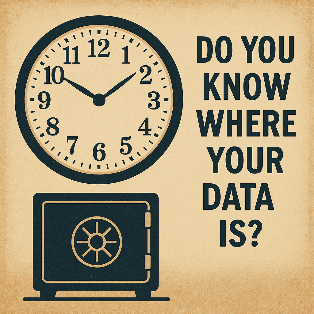 It’s 9 O’Clock. Do You Know Where Your Data Is?