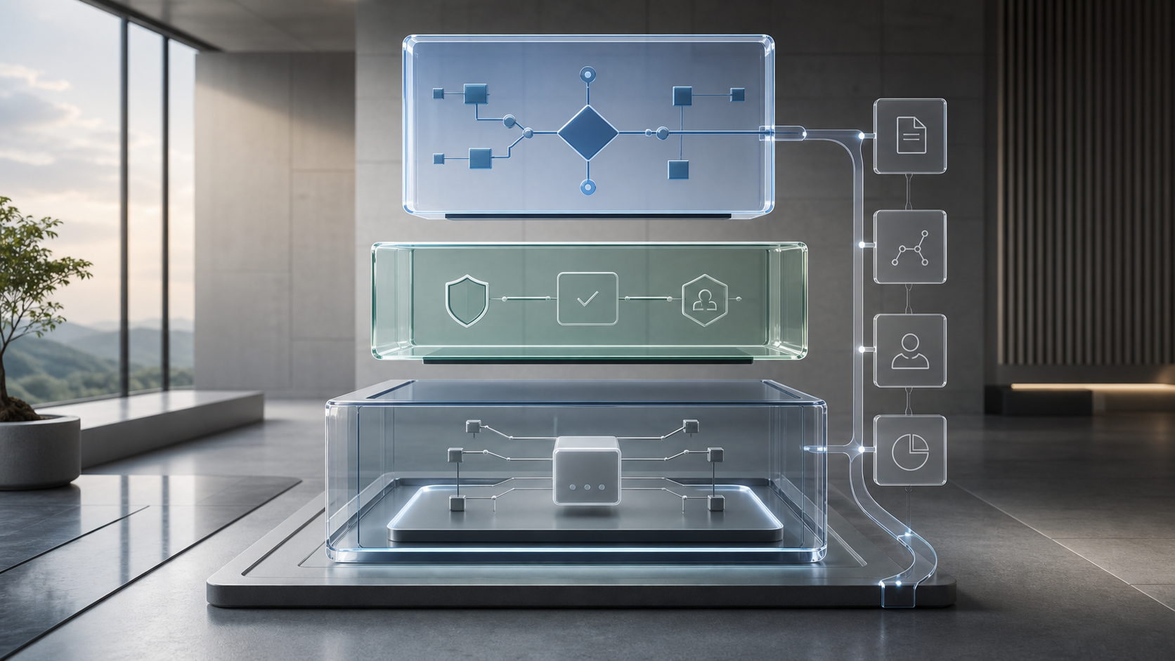 Layered governance architecture for autonomous agent execution