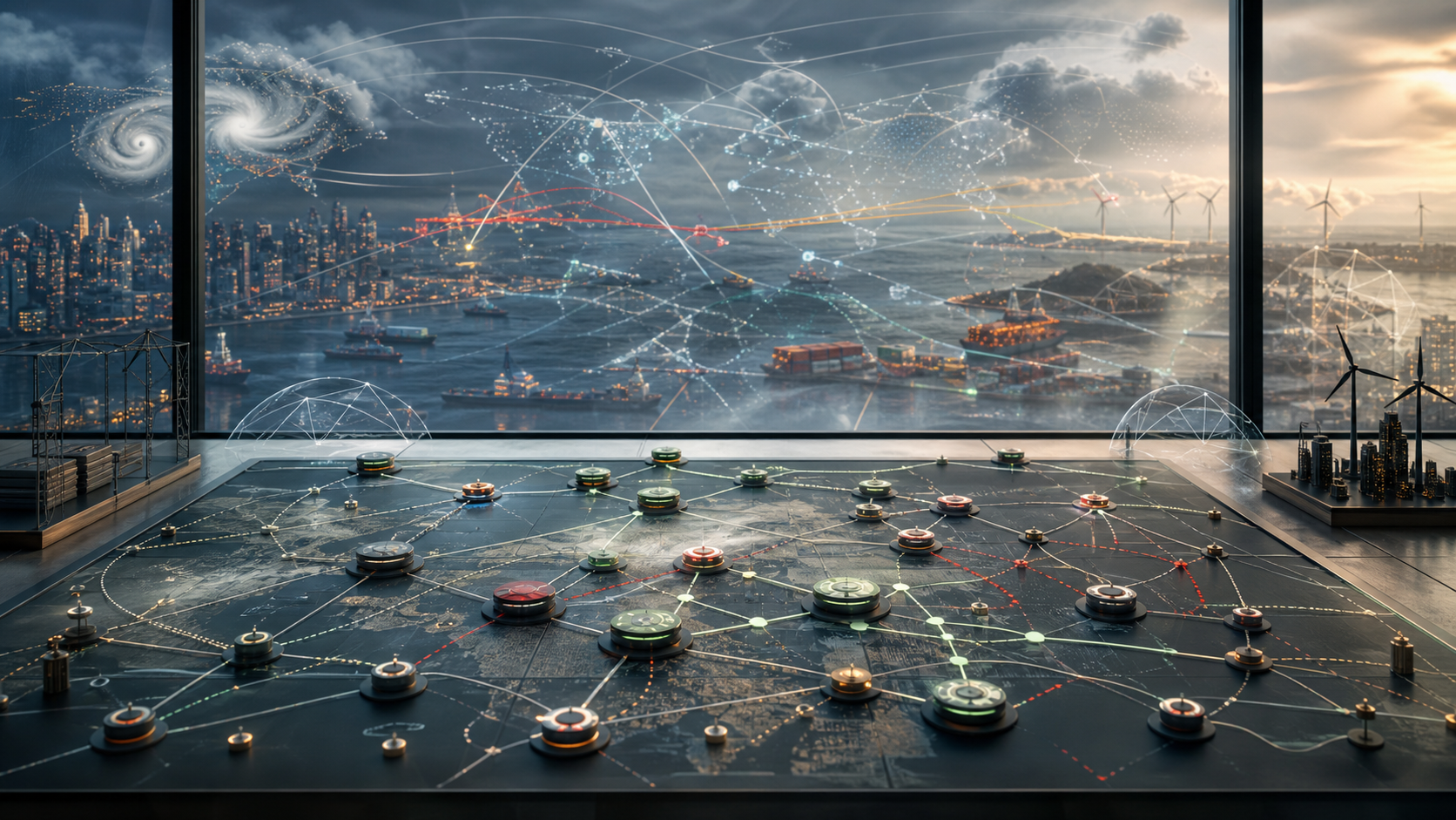 Resilient systems map adapting to disruptions across a turbulent global operating environment