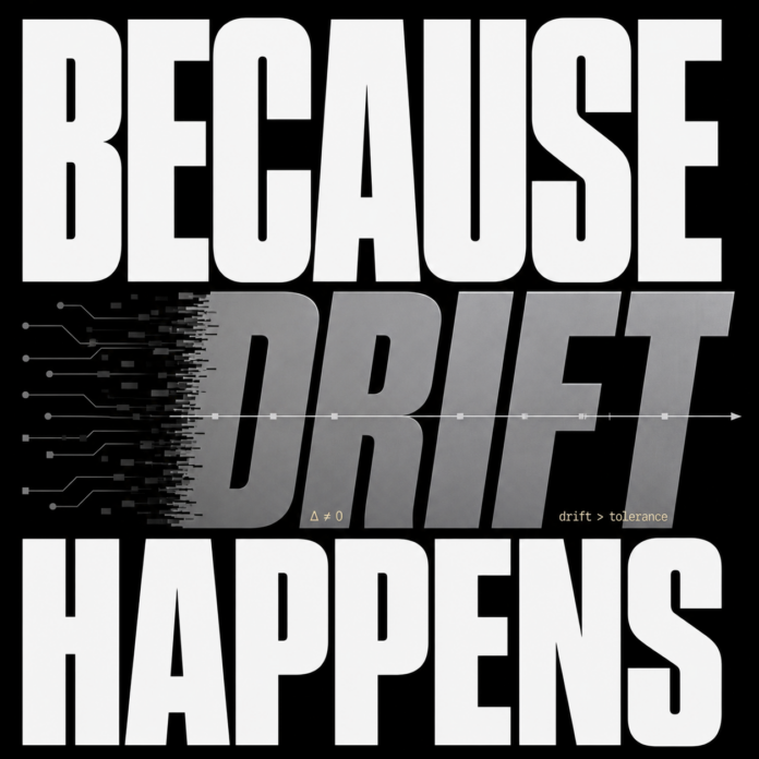 Because Drift Happens